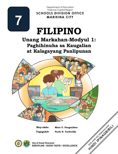 matiwasay na lipunan drawing pdf|Unang Markahan Modyul 1: Tulong sa Bayan, Isulong .